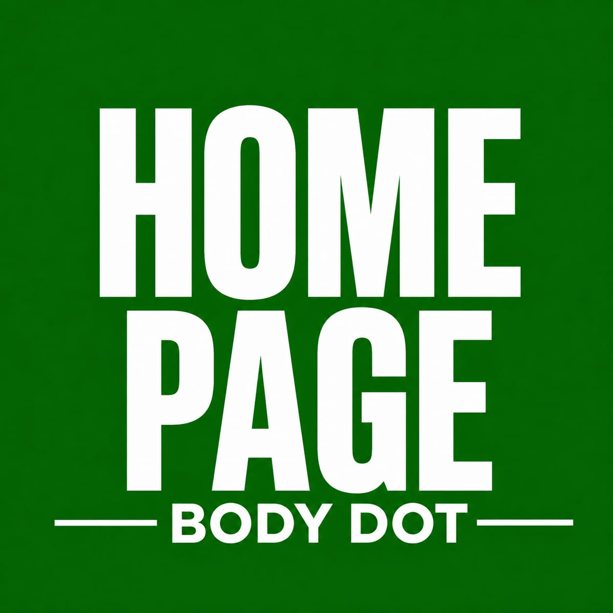 Home page