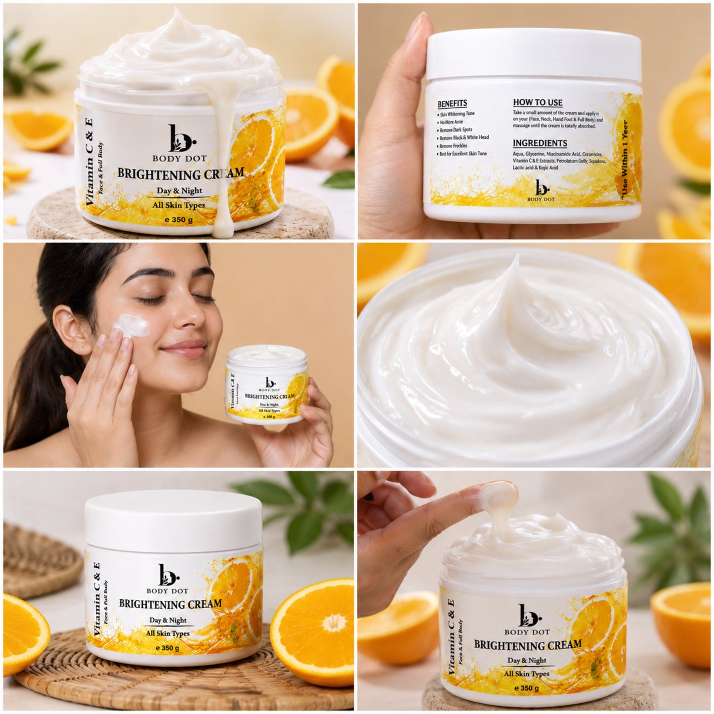 BRIGHTENING FACE & BODY CREAM 350 G