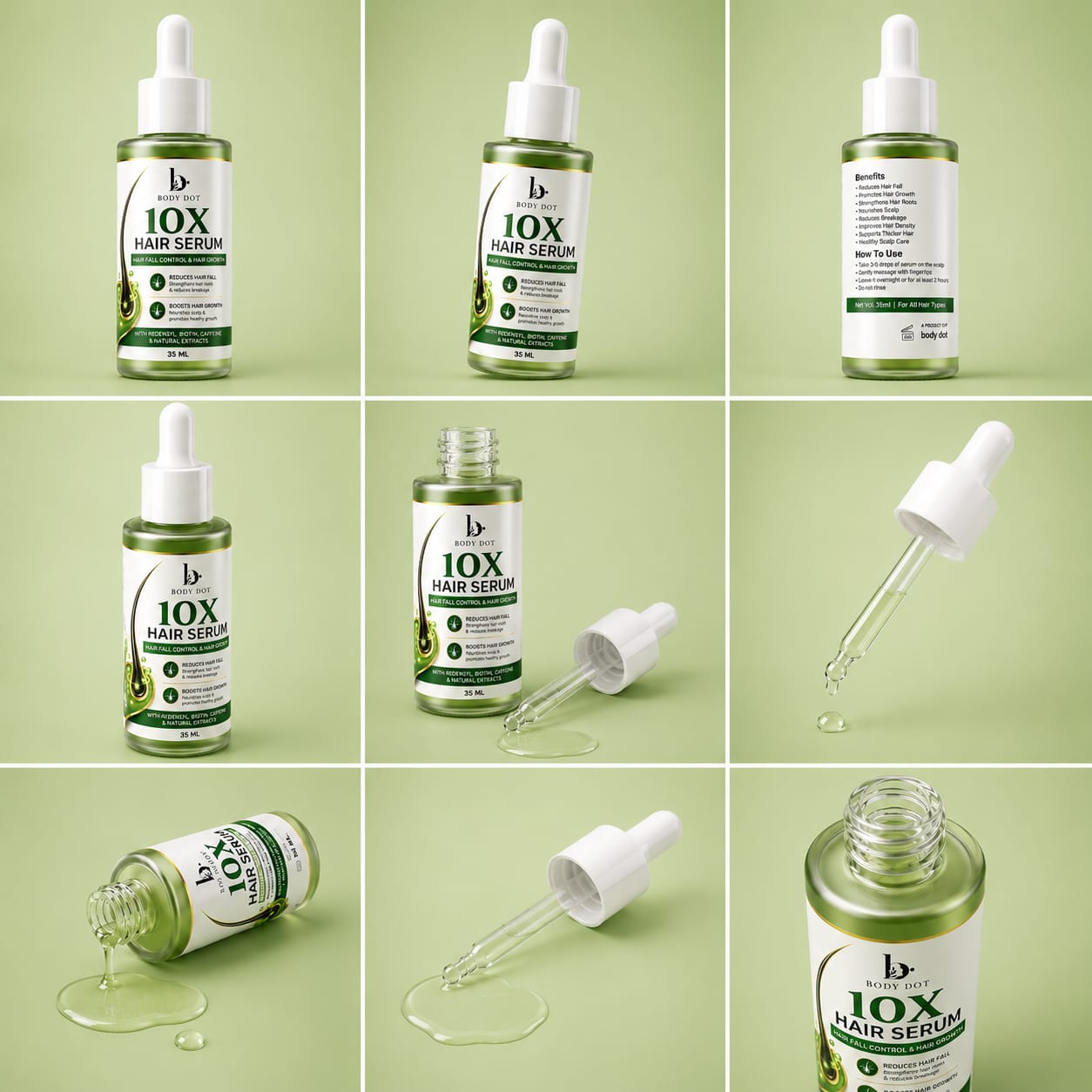 10X HAIR SERUM BODY DOT 35 ML