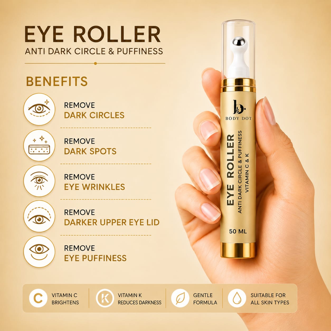 DARK CIRCLE EYE SERUM 50 ML